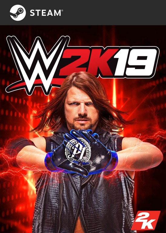 《WWE 2K19》公開AJ Styles 擔任封面巨星