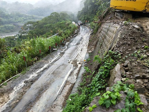 ▲▼阿里山鄉縣道149甲49.5k。（圖／嘉義縣政府提供）