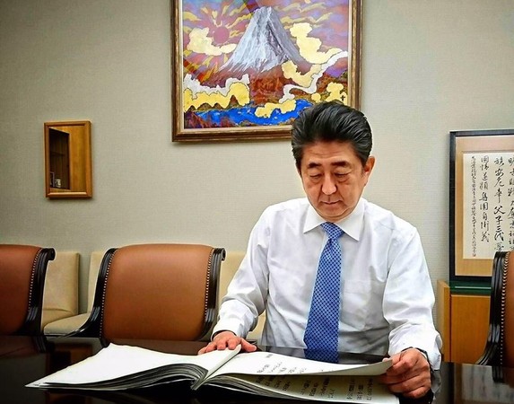 ▲▼ 日本首相安倍晉三,安倍晉三。（圖／翻攝自臉書／安倍晋三）