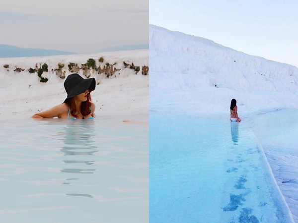 ▲土耳其棉花堡Pamukkale（圖／翻攝自_ivoryblue_ IG、Turkey.Home FB）