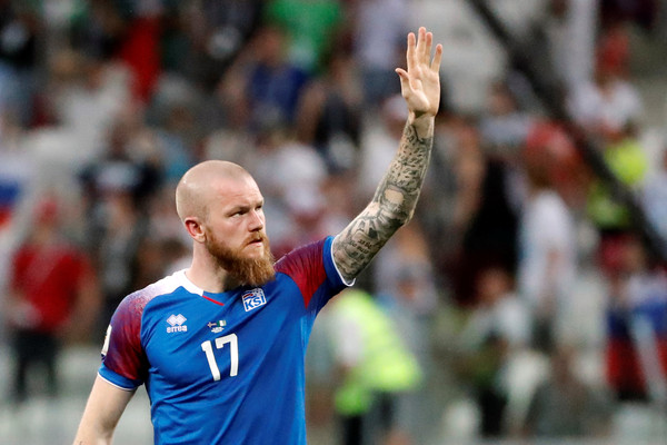 ▲冰島隊長古納爾森Aron Gunnarsson。（圖／路透社）