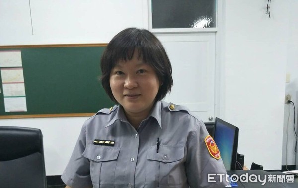 ▲市警善化分局潭頂派出所警員林侑樺，積極奔走安置吳男2女兒，及聯繫轄區愛心團體濟助喪葬事宜，獲家屬感激。（圖／記者林悅翻攝）