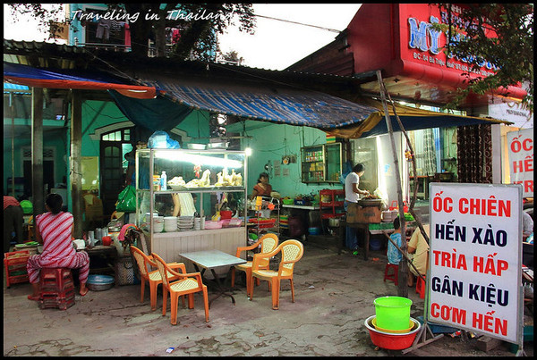 ▲越南Oc Chien Hen Xao麵店。（圖／小盛的流浪旅程提供）