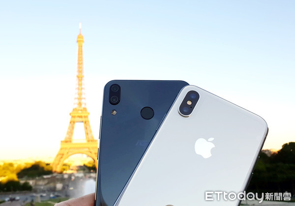 ▲華碩ZenFone 5Z開箱效能實測、與iPhone X實拍對決。（圖／記者洪聖壹攝）
