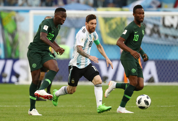 ▲▼2018世足，奈及利亞vs阿根廷，梅西（Lionel Messi）。（圖／路透社）