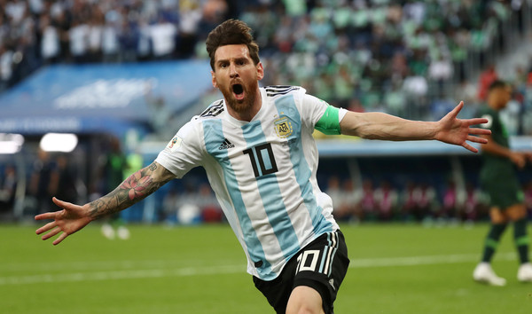 ▲▼2018世足，奈及利亞vs阿根廷，梅西（Lionel Messi）。（圖／路透社）