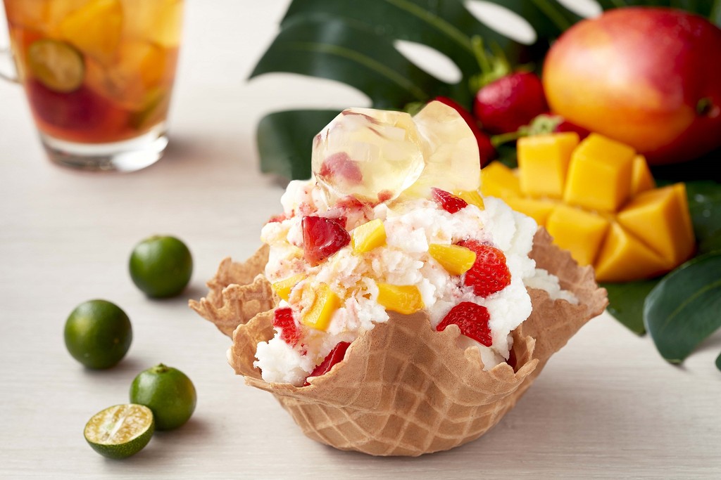 ▲COLD STONE夏季冰淇淋「金桔芒果」。（圖／品牌提供）