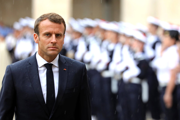 ▲▼ 法國總統馬克宏（Emmanuel Macron）。（圖／路透）