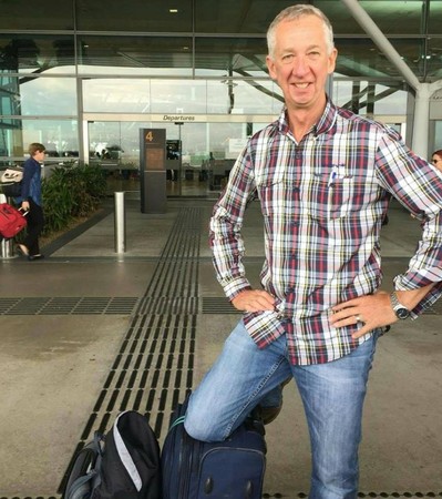 ▲▼澳洲64歲老翁赫爾曼（Chris Herrman）在妻子因癌症離世後，決定展開環球旅遊。（圖／翻攝自臉書／My Senior Gap Year）