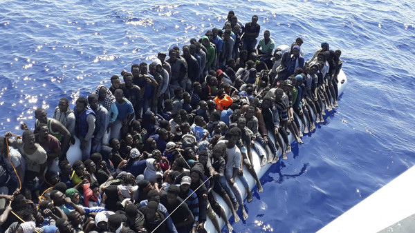 ▲▼ 利比亞難民。（圖／達志影像／美聯社）
