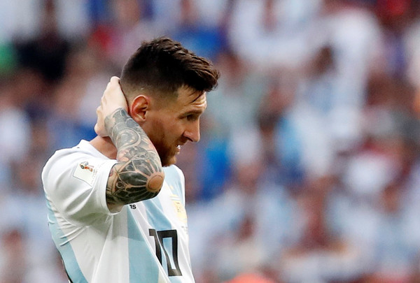 ▲▼     2018世足,法國vs阿根廷。梅西(Lionel Messi)（圖／路透社）
