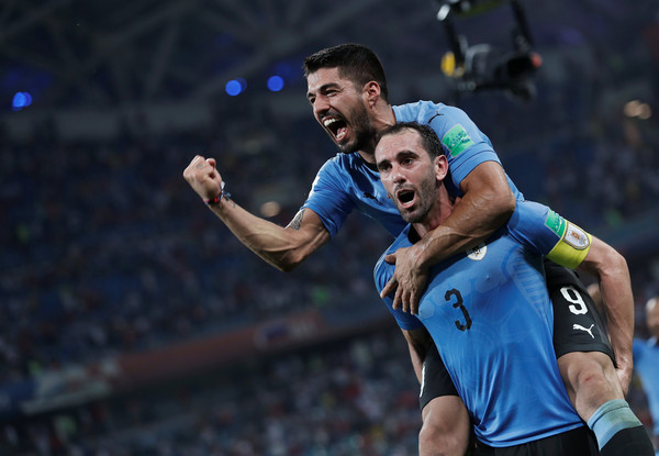 ▲2018世足16強，烏拉圭vs葡萄牙。（圖／路透社）