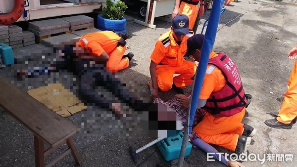 ▲▼漁民1死1傷。（圖／記者宋德威翻攝）