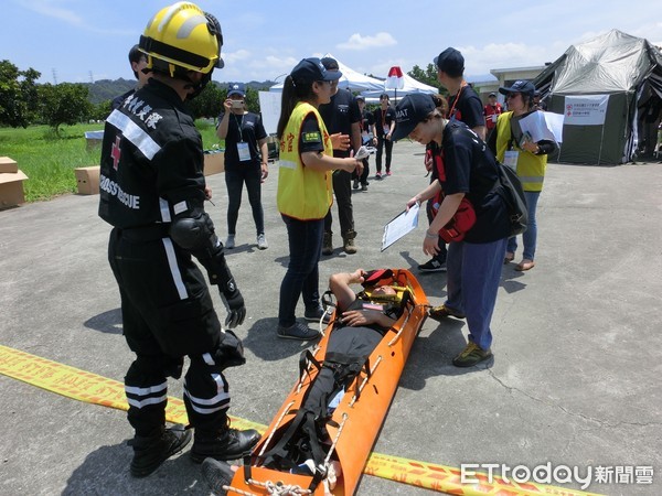 ▲衛福部、衛福部南區緊急醫療應變中心及成大醫院，特別於6月26日至28日連續3天舉辦「2018 EMT( Emergency Medical Team)緊急醫療隊系列活動」。（圖／成醫提供，同下）