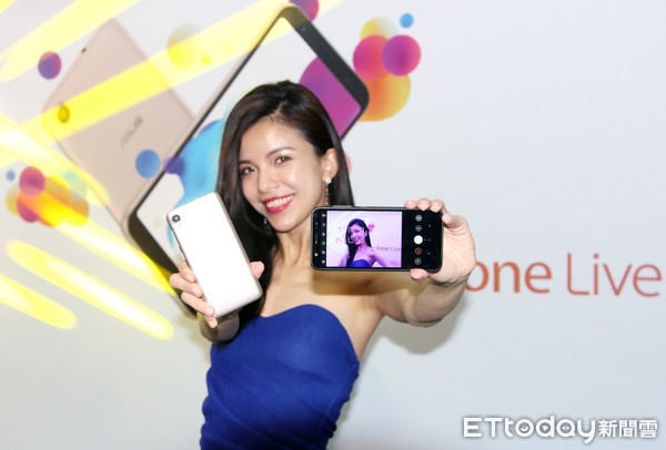 ▲台灣首款Android Go輕量上網手機ZenFone Live L1中華電獨賣。（圖／記者洪聖壹攝）