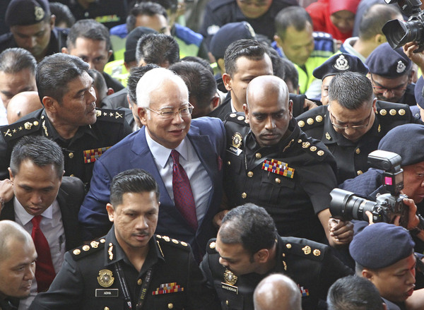 ▲▼ 馬來西亞前首相納吉（Najib Razak）涉貪。（圖／達志影像／美聯社）