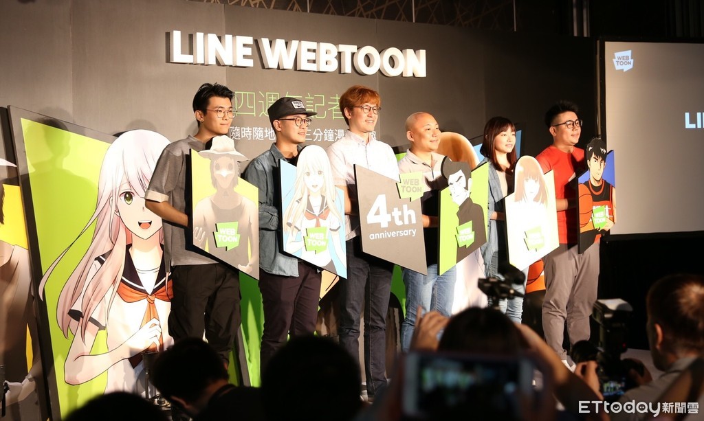 LINE WEBTOON上市四週年《與神同行》作者周浩旻來台（圖／記者李宣儀攝）