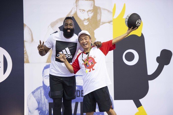 ▲▼哈登（James Harden）參加《綜藝玩很大》。（圖／adidas提供）