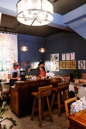 ▲台南中西區貝殼沙沙 Art Space & Café。（圖／Sean提供）