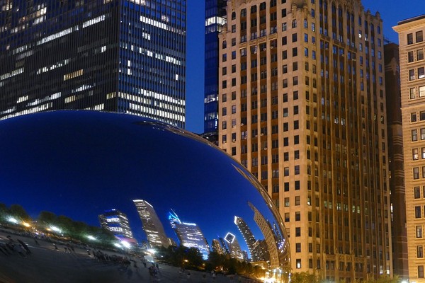 ▲芝加哥公共藝術「雲門」。（圖／pixabay）