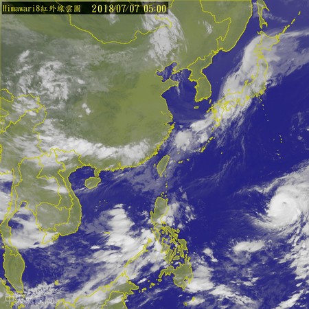 ▲▼瑪莉亞颱風。（圖／翻攝自中央氣象局）