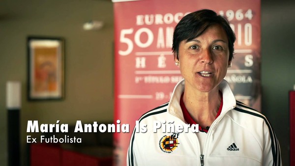 ▲西班牙女足U17教練(María Antonia Is Piñera) 。（圖／翻攝自YouTube）