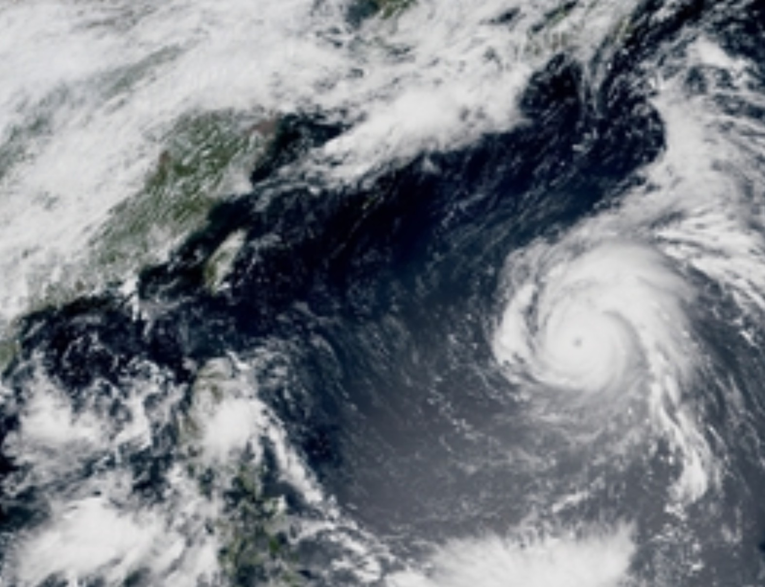 ▲瑪莉颱風朝台灣而來。（圖／翻攝rammb）