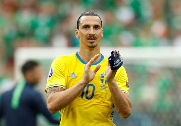 ▲瑞典隊伊布(Zlatan Ibrahimovic)沒被選入2018世足賽名單。（圖／路透社）