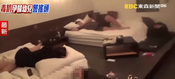 ▲▼4男3女墾丁吸毒開轟趴，驚見孕婦和1歲女童。（圖／東森新聞）