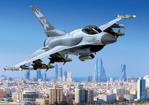 ▲▼巴林F-16V概念圖。（圖／翻攝自洛克希德馬丁官網）