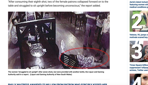 ▲▼澳洲雪梨一家韓國餐廳將3醉女客「棄屍」街邊，慘遭重罰。（圖／翻攝foxnews）