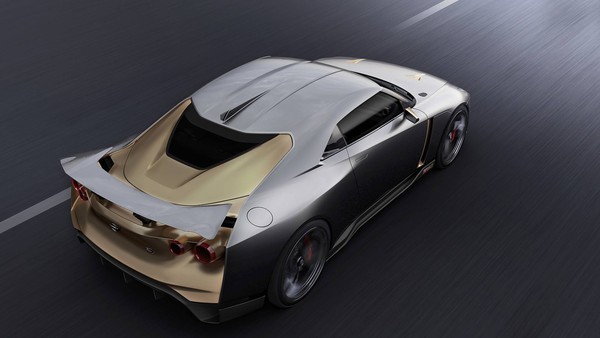 「黃金戰神」Nissan GT-R50實車現身　富豪怒掏3200萬元搶瘋了（圖／翻攝自Nissan）