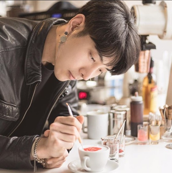▲南韓SNOOPY咖啡店。（圖／翻攝自IG@leekangbin91）