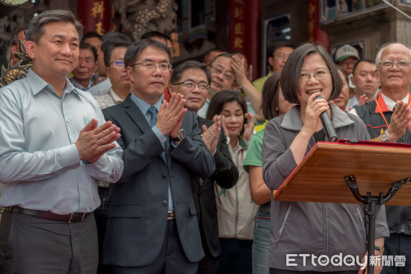 ▲▼總統蔡英文赴台南。（圖／民進黨提供）