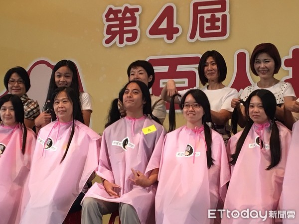 ▲蓄髮2年被當「妹仔」　男大生剪下助癌友：送自己畢業禮物。（圖／記者嚴云岑攝）