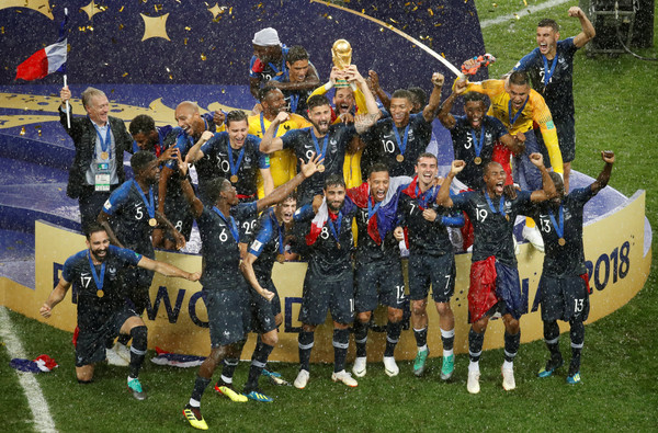 ▲2018世足賽,法國VS克羅埃西亞。法國奪冠（圖／路透社） 