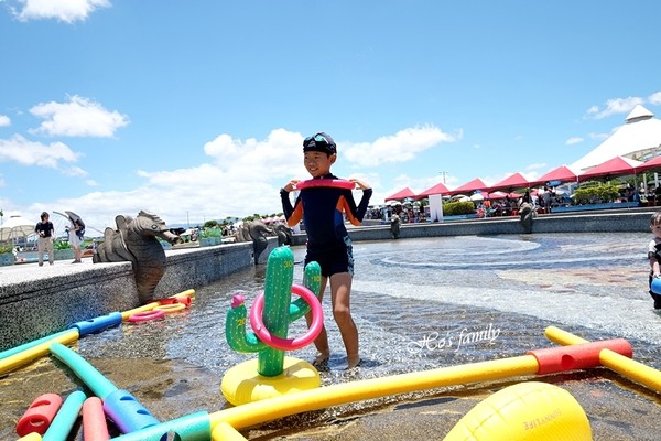 ▲2018台北河岸童樂會熊讚水樂園。（圖／1+1=3。小Yo之家提供）