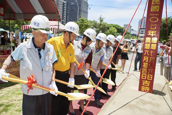 ▲「新竹市錦華街停車場旁6公尺道路打通工程」預計107年11月底前完工。