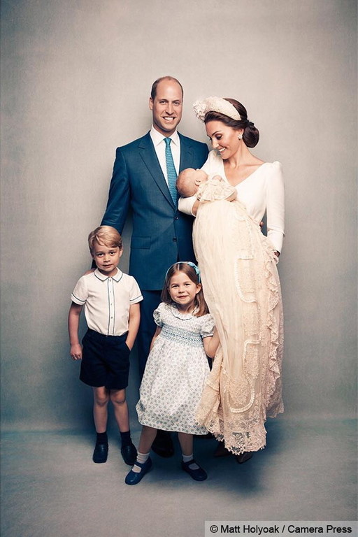 ▲英皇室加碼分享5張最美全家福,路易小王子。（圖／翻攝自instagram@kensingtonroyal）