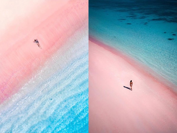 ▲印尼夢幻粉色沙灘（圖／翻攝自balilivin IG）