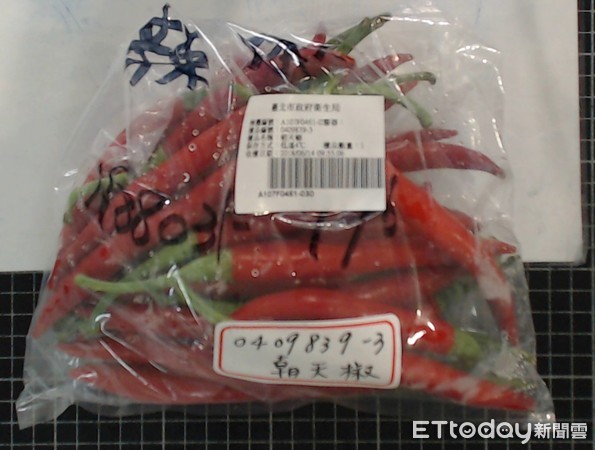 台北市衛生局今（18）日公布107年6月生鮮蔬果殘留農藥抽驗結果，。（圖／台北市衛生局提供）