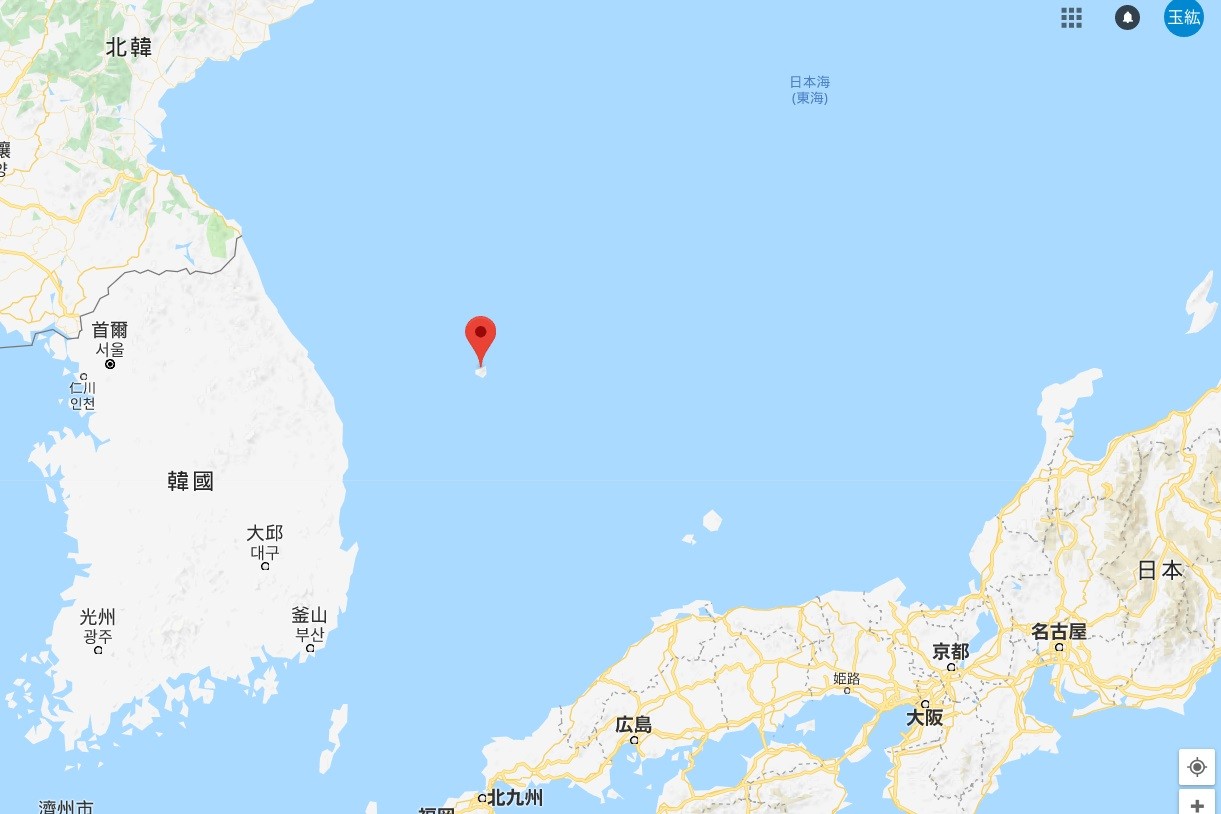 ▲▼南韓鬱陵島。（圖／翻攝自Google Map）