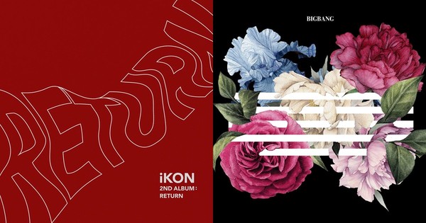 ▲南韓數位音源榜男團iKON、BIGBANG上榜。（圖／翻攝自iKON、BIGBANG臉書）