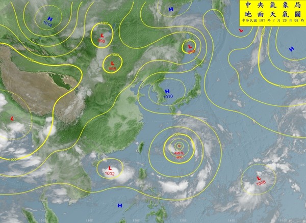 ▲▼安比颱風。（圖／中央氣象局）