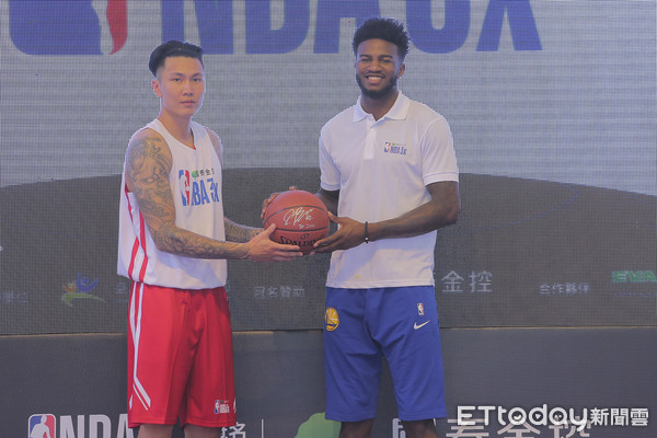 ▲▼國泰NBA 3x 勇士貝爾(Jordan Bell)-陳柏良,貝爾(Jordan Bell)。（圖／記者黃克翔攝）