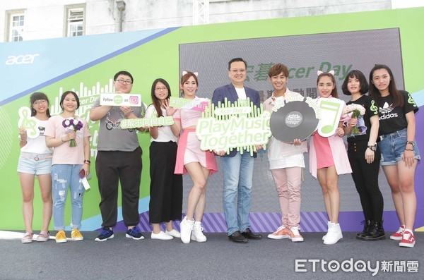 ▲鼓鼓擔任2018 Acer Day台灣區活動代言人。（圖／宏碁提供）