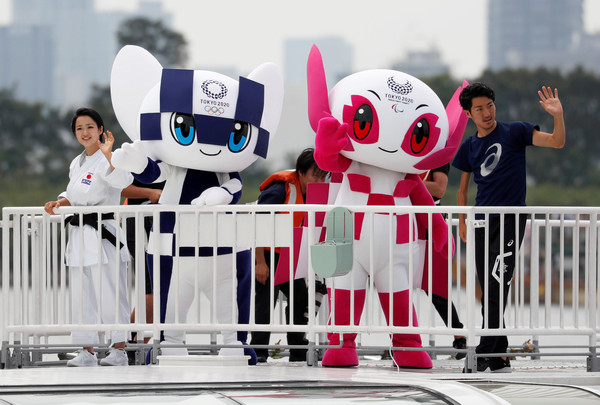▲▼  東京奧運吉祥物名稱出爐「未來+永遠」。（圖／路透社）