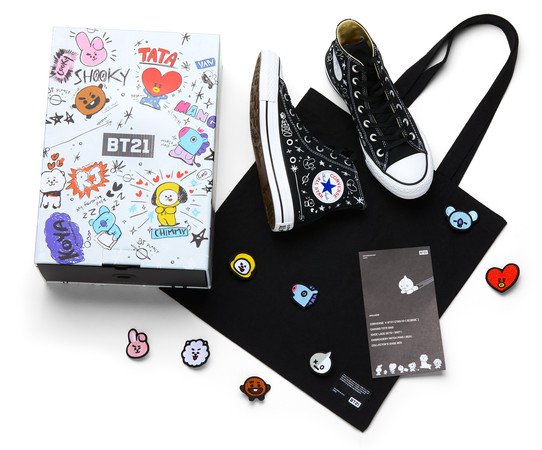 converse and bt21