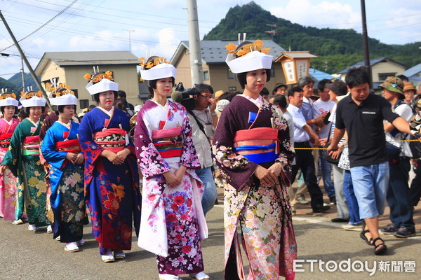 ▲▼會津田島祇園祭,花嫁行列,新娘遊行。（圖／記者蔡玟君攝）