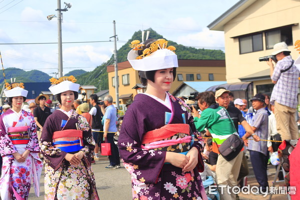 ▲▼會津田島祇園祭,花嫁行列,新娘遊行。（圖／記者蔡玟君攝）